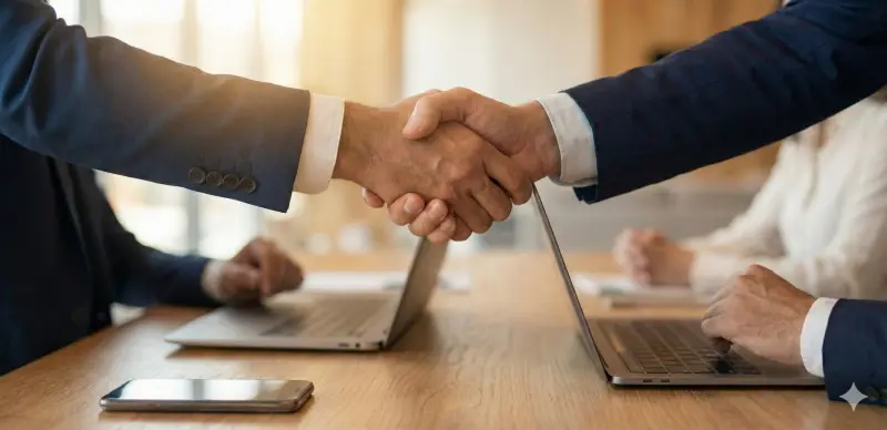 Bureau moderne et collaboratif